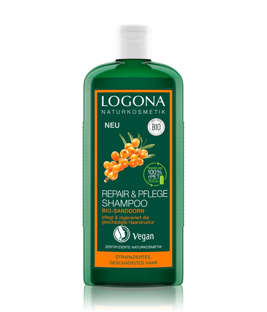 

Шампунь для волос Logona Bio-Sanddorn Repair & Pflege Shampoo, 250 ml
