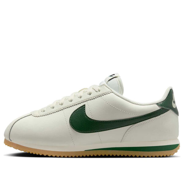 Кроссовки cortez leather 'sail fir green' Nike, мультиколор