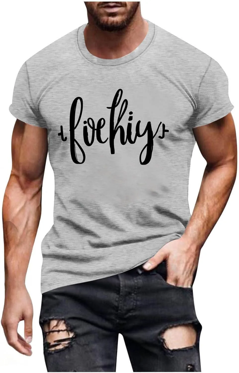 

Мужская футболка Quick Dry с принтом