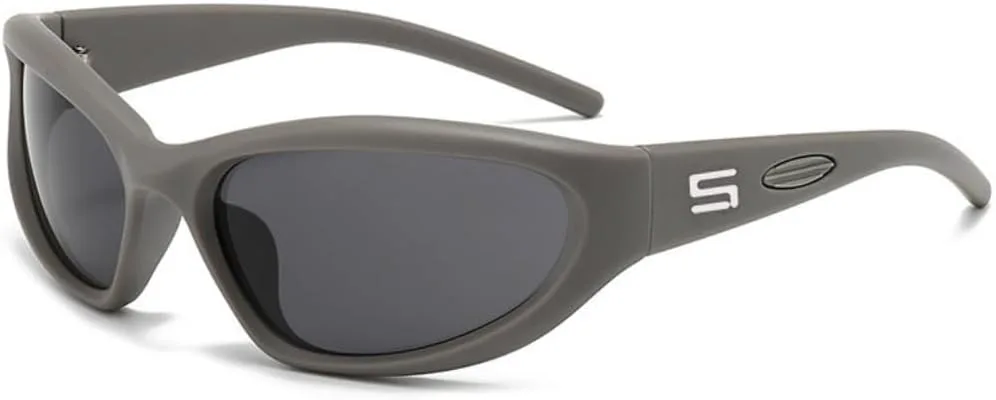 

Солнцезащитные очки «кошачий глаз» для женщин и мужчин, роскошные винтажные солнцезащитные очки в стиле панк, хип-хоп, защита от УФ-излучения UV400 TKKTLLT, Black