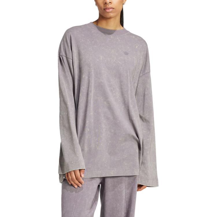 Adidas Originals Футболка женская Shadow Trace Gray — фото 4
