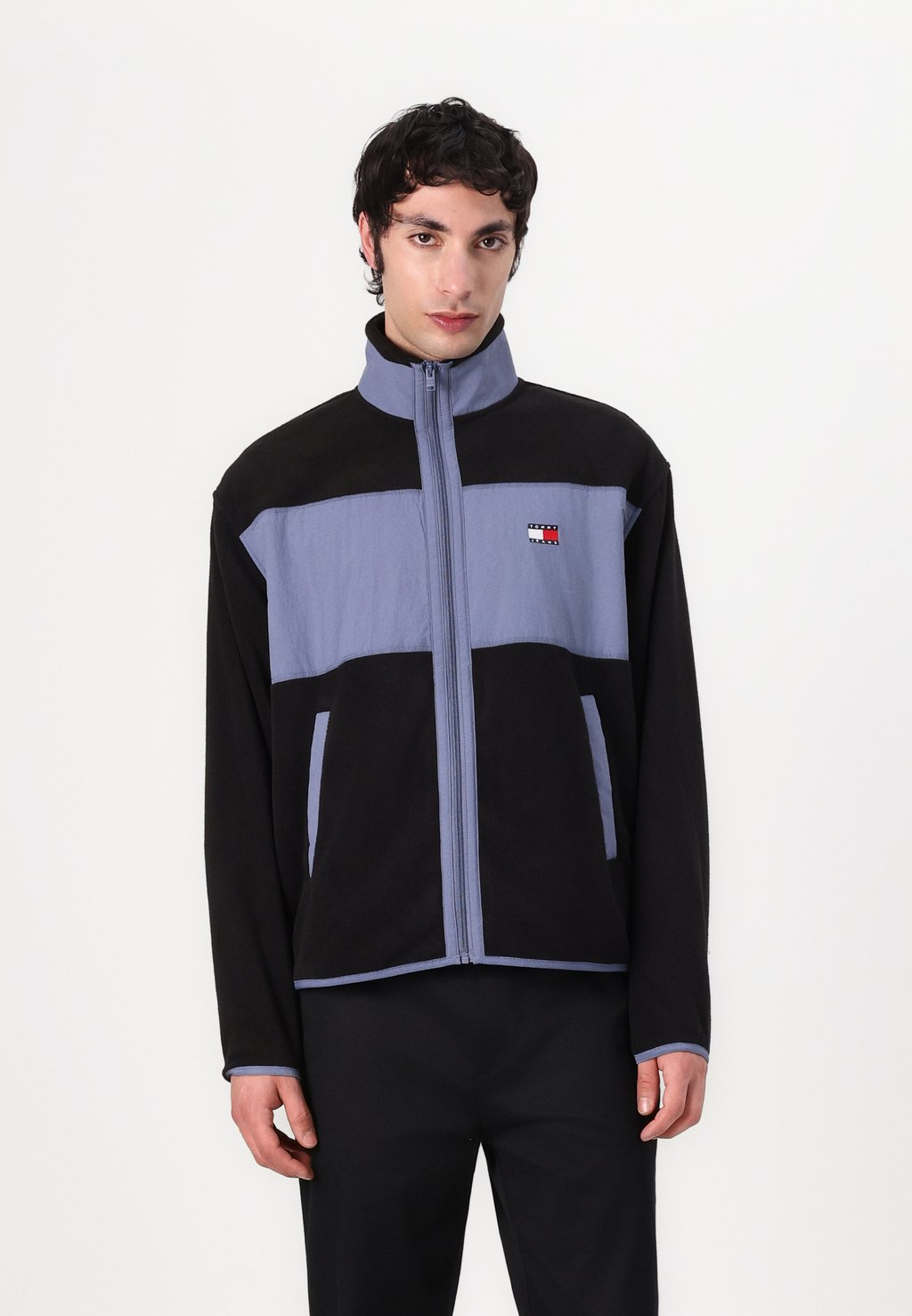 

Флисовая куртка POLAR Tommy Jeans, черный
