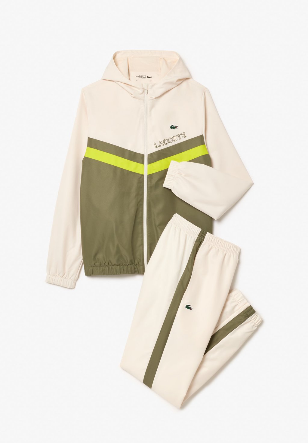 

Спортивный костюм Lacoste Sport, кремовый