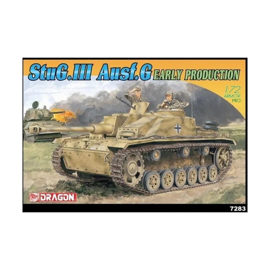 

StuG.III Ausf.G (раннее производство), Dragon Models - Armor Pro Series (1:72)