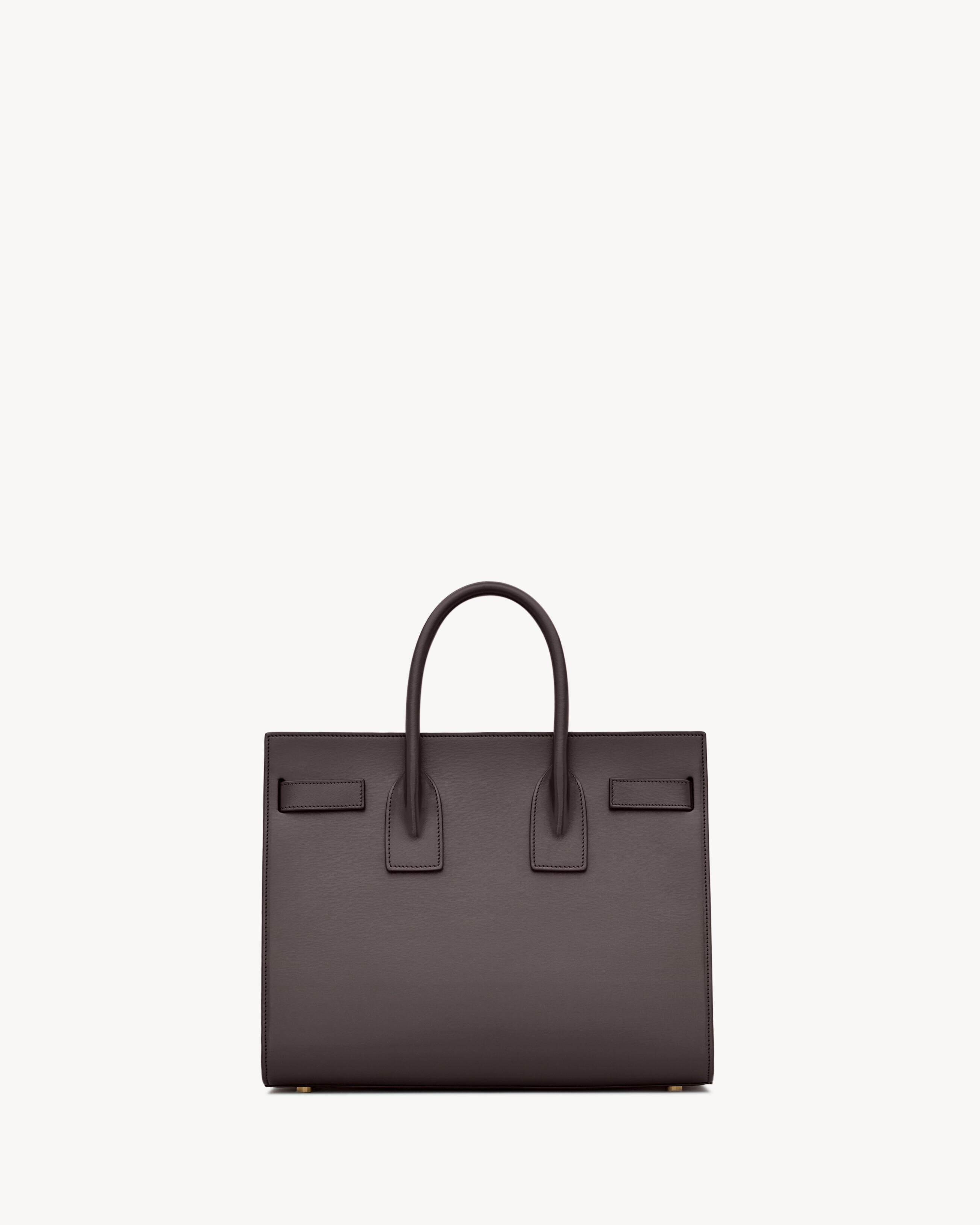 Сумка SAC DE JOUR в своем культовом размере Saint Laurent, коричневый — фото 3
