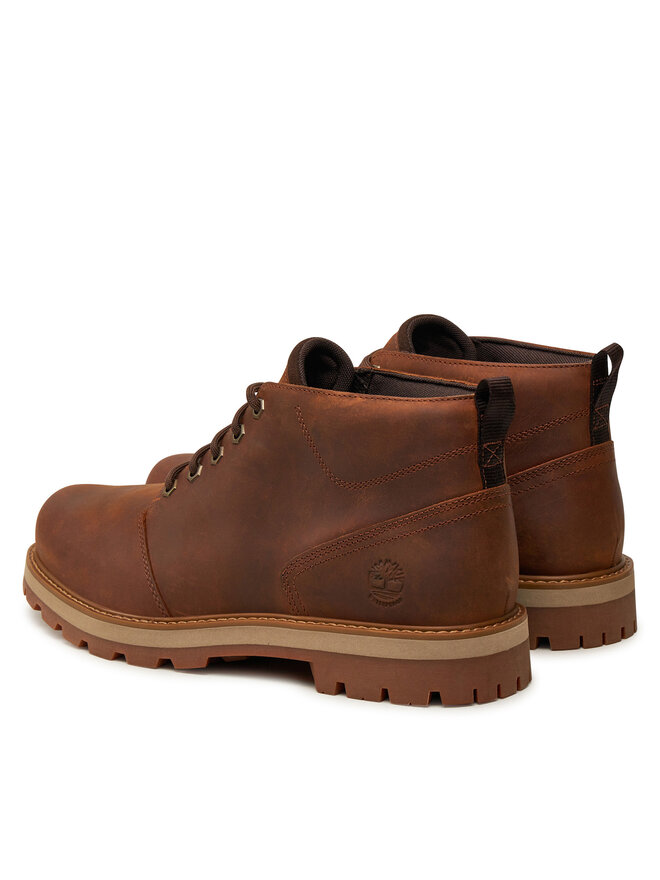 Мужские ботинки Timberland Britton Road Mid из нубука, коричневый — фото 3