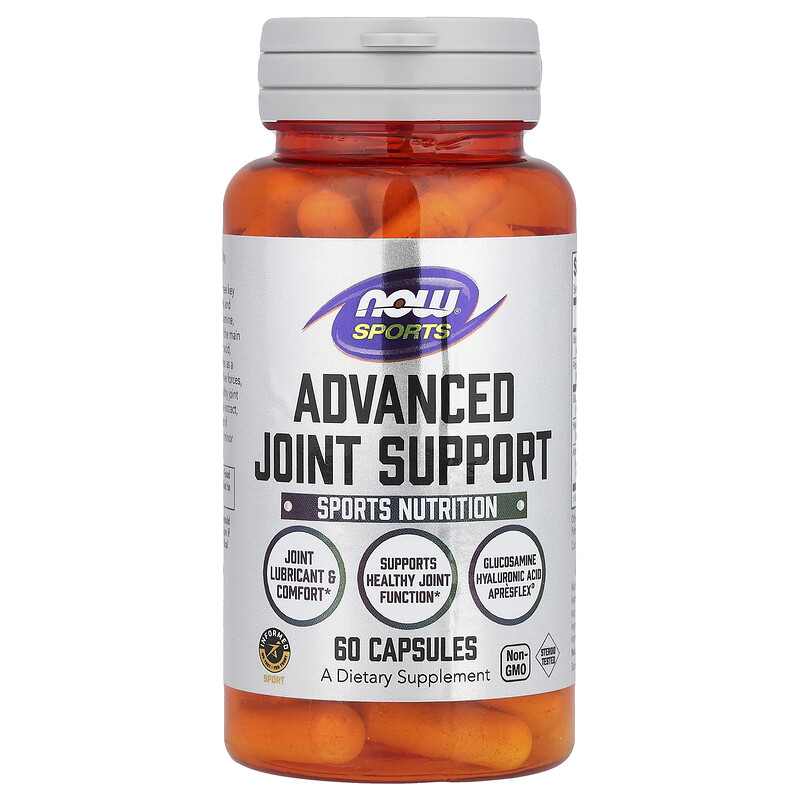 

NOW Foods, Sports, улучшенная поддержка суставов, 60 капсул