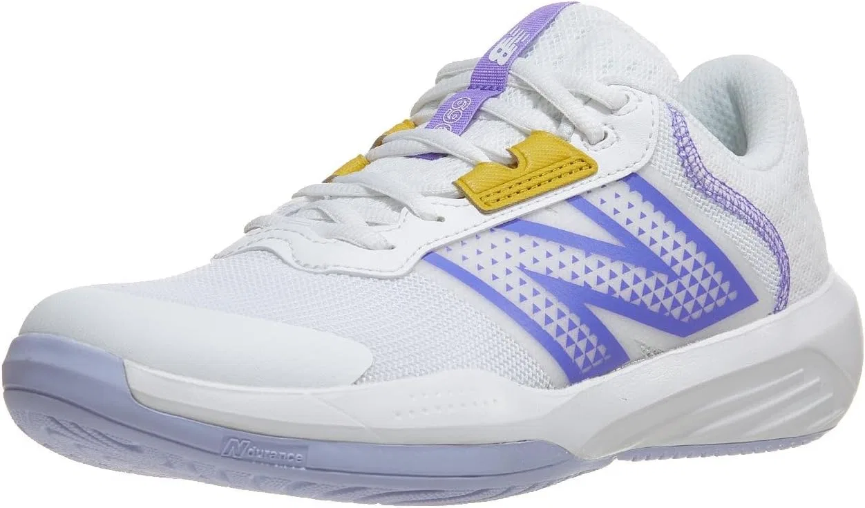 Кроссовки теннисные New Balance 696 V6, White/Daybreak