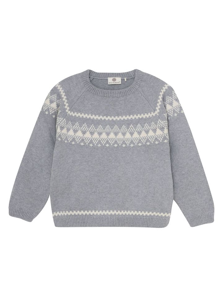 

Свитер серого цвета enfant