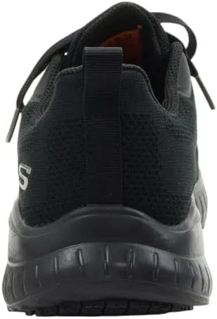 Мужские рабочие медицинские ботинки Skechers Squad Chaos Sr Parley, 2-Blk Black — фото 4