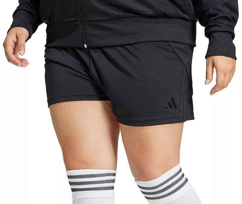 

Женские тренировочные шорты Adidas Tiro 24 (большие размеры), черный