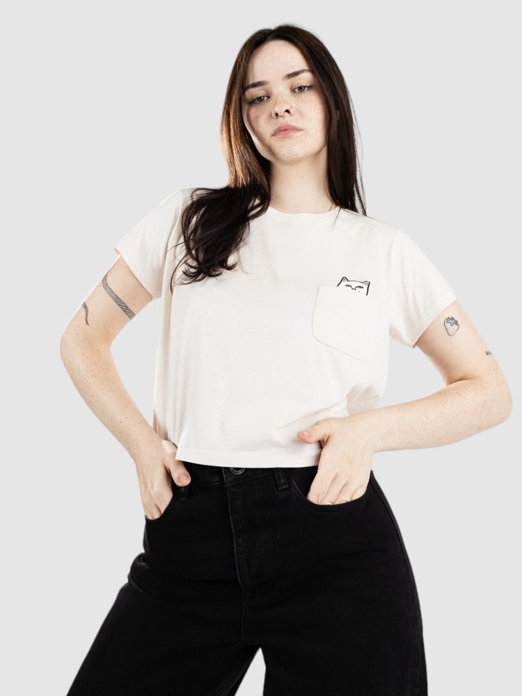 

Футболка RIPNDIP Lord Nermal Pocket T-Shirt, vintage white, Белый, Футболка RIPNDIP Lord Nermal Pocket T-Shirt, vintage white