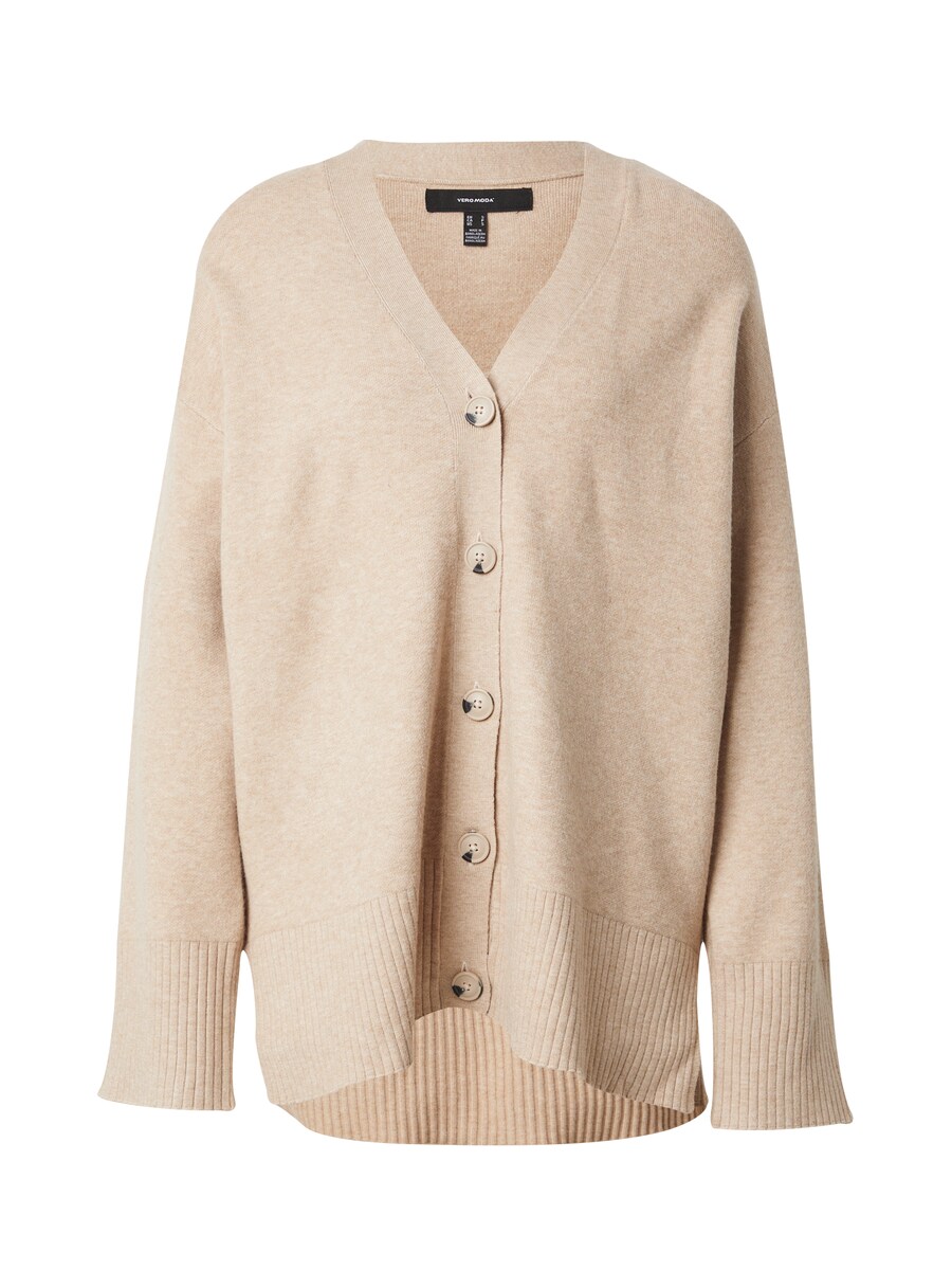 

Вязаный кардиган VERO MODA, бежевый