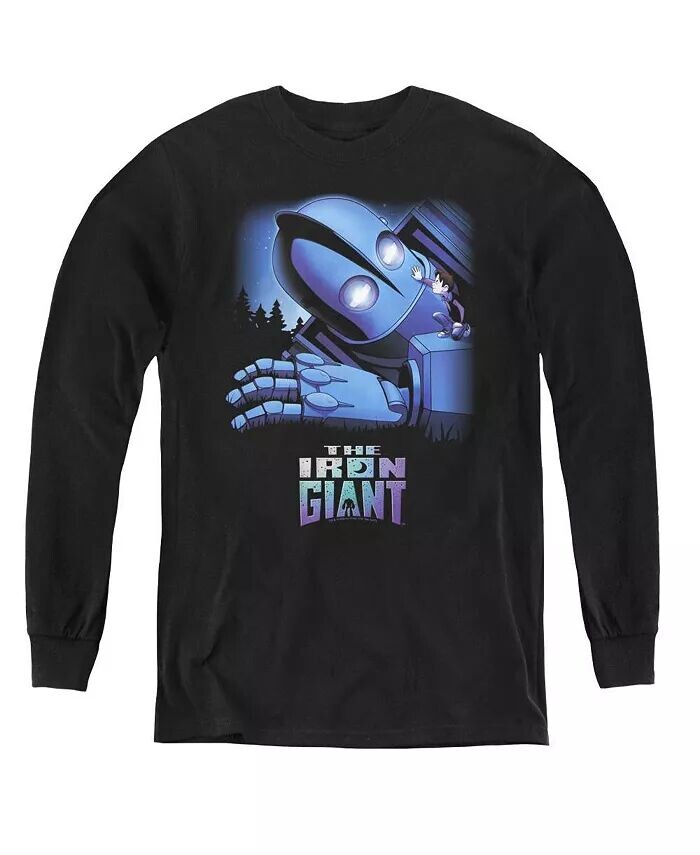

Толстовка с длинным рукавом Giant And Hogarth для мальчиков Iron Giant