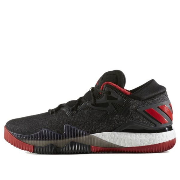 

Кроссовки crazylight boost low 2016 Adidas, черный