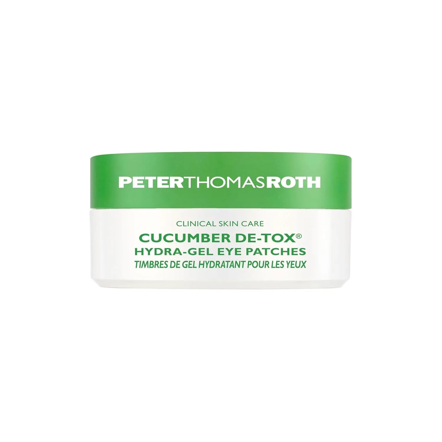 Peter Thomas Roth | Гидра-гелевые патчи для глаз Cucumber De-Tox | Маски-патчи для глаз с экстрактом огурца от отечности и темных кругов под глазами 60 шт. (1 шт.)