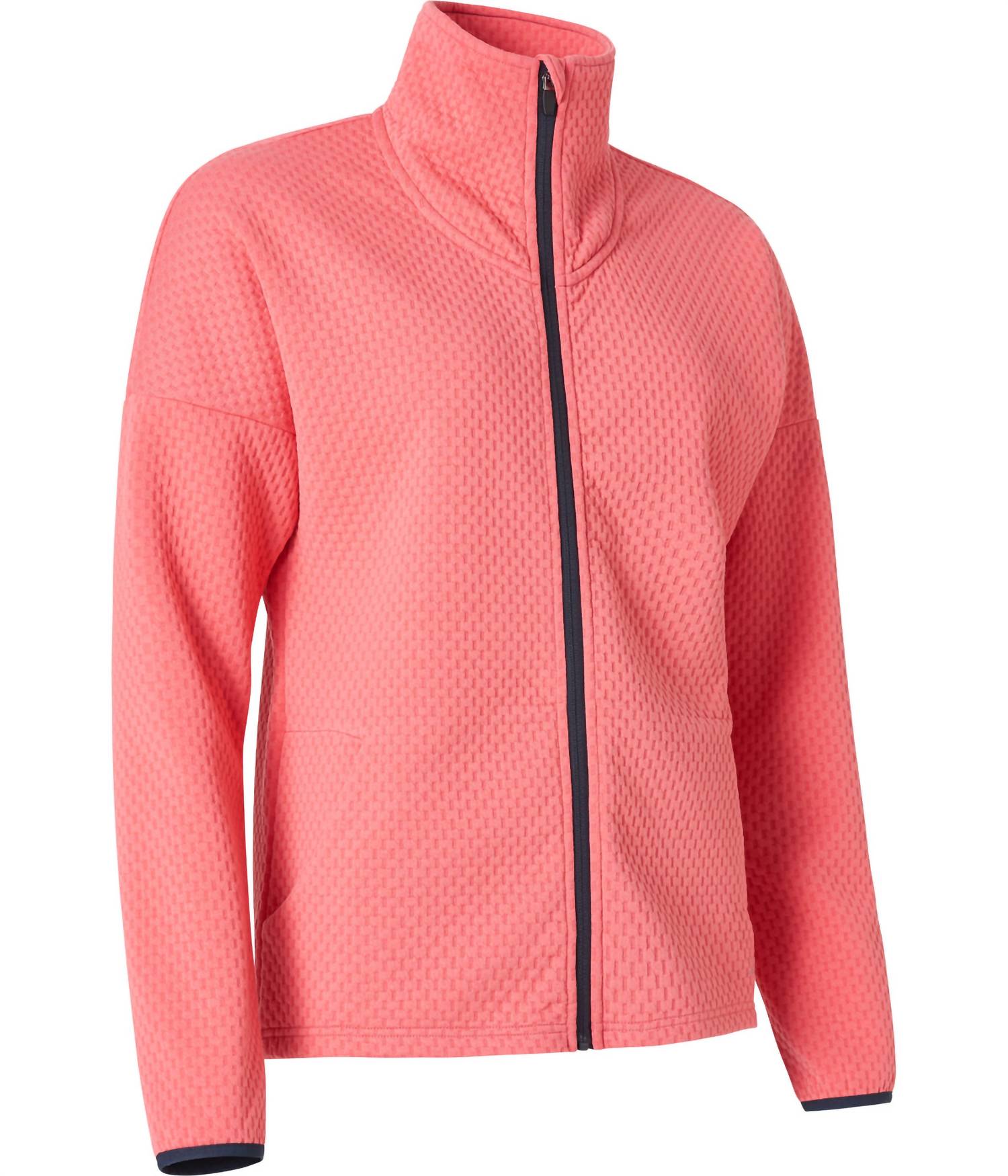 

Женская куртка для гольфа Sunningdale Women в экзотическом коралловом цвете Abacus Sportswear US
