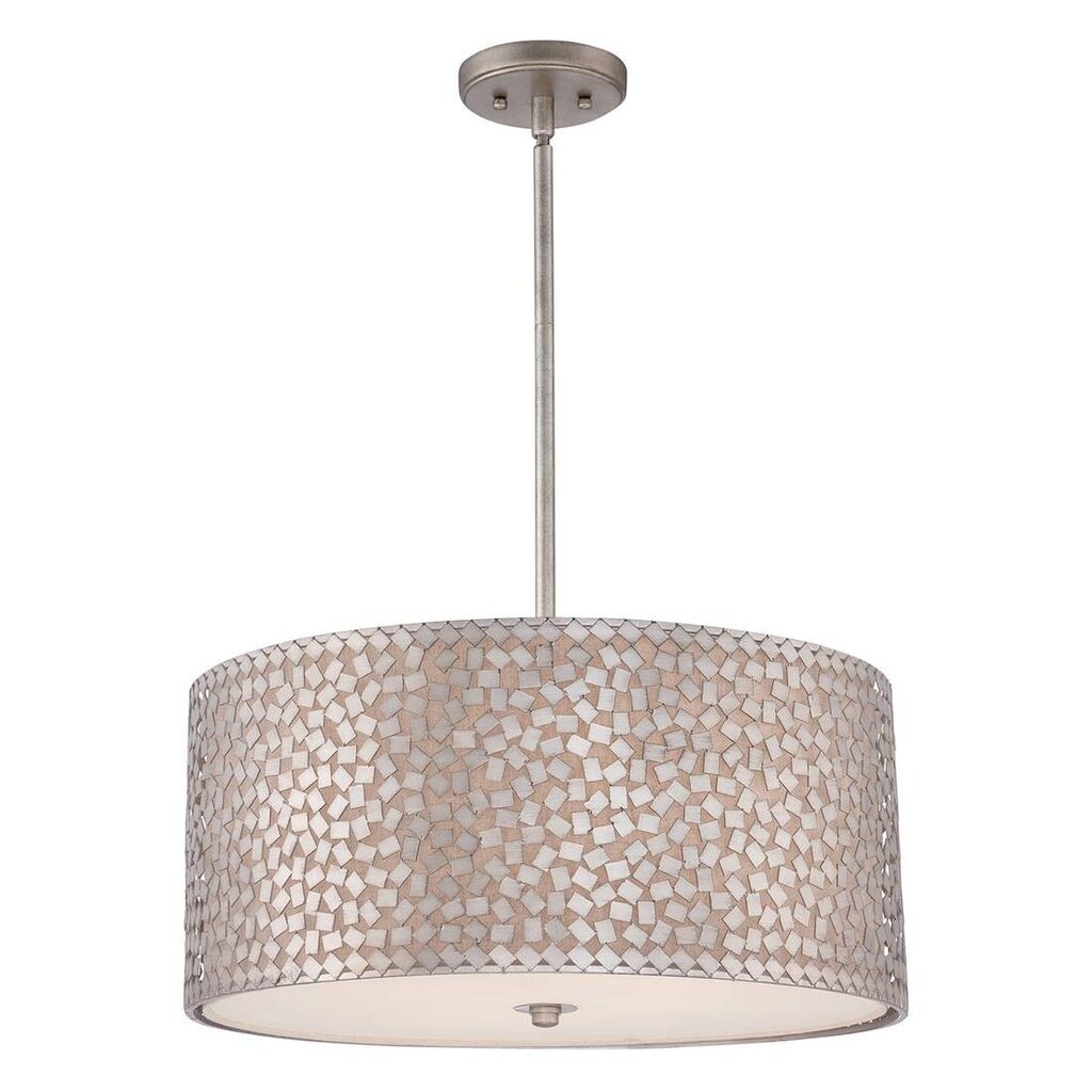 

Подвесной светильник Confetti, античное серебро, 4 лампочки Elstead Lighting