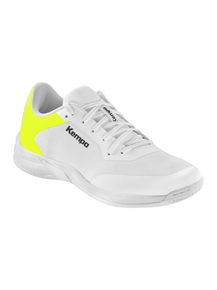 Спортивные кроссовки Kempa Hallen-Sport-Schuhe Kourtfly Three W, цвет weiß/fluo gelb