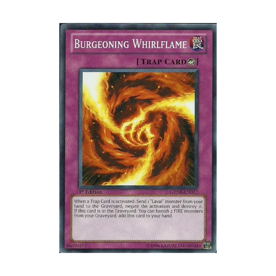 

CCG Расцветающий вихрь пламени (Обычный), Yu-Gi-Oh - Generation Force - Singles