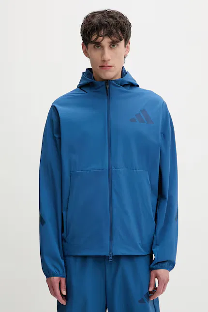 Олимпийка с капюшоном модель X.Z.N.E Adidas, синий