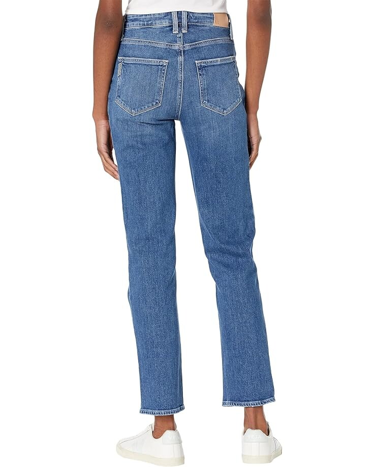 

Джинсы Paige Stella Straight w/ Seamed Belt Loops in Roadhouse, цвет Roadhouse