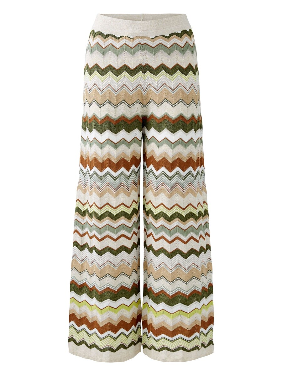 

Брюки свободного кроя OUI, цвет Beige/mottled beige