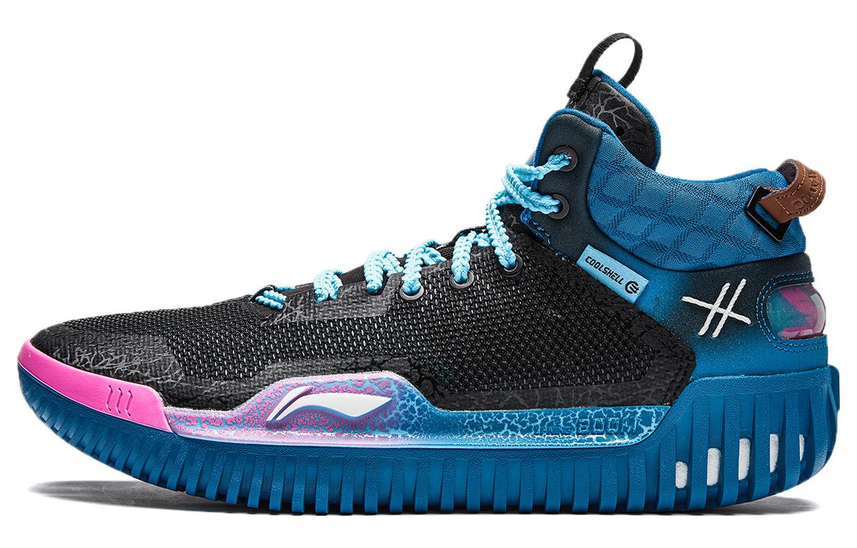

Кроссовки LOL X Badfive 3 III Mid - Jinx LINING, черный/синий