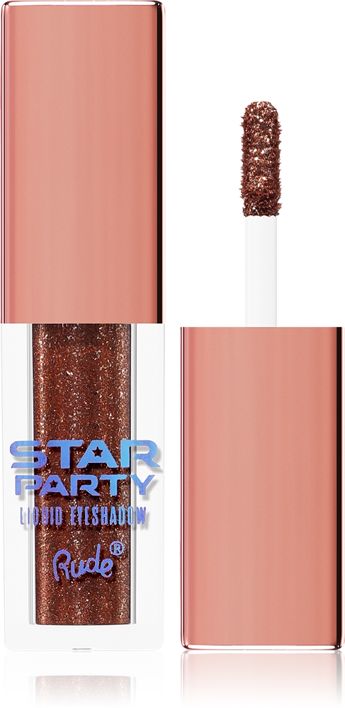 

Жидкие тени для век Star Party с блестками Rude Cosmetics, atspalvis after glow 3,5 гр