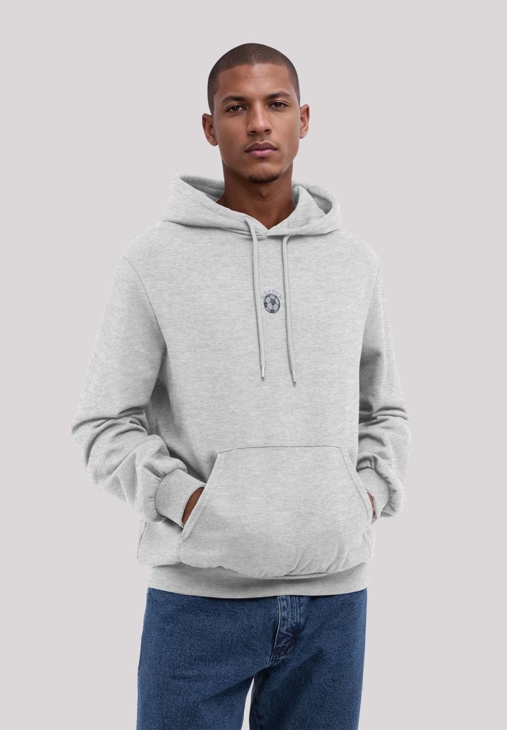 

Толстовка KEEPER STICKEREI - Hoodie F4NT4STIC, серый