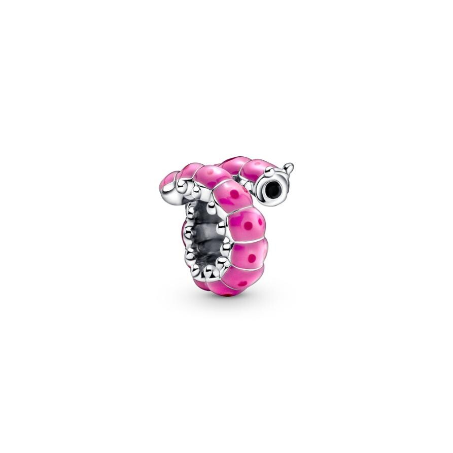 

Шарм Cute Curled Caterpillar Pandora, стерлинговое серебро