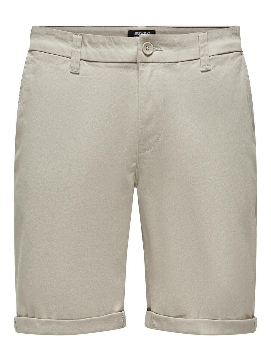 

Шорты чинос Only & Sons Regular Chino Pants Peter, серо-бежевый