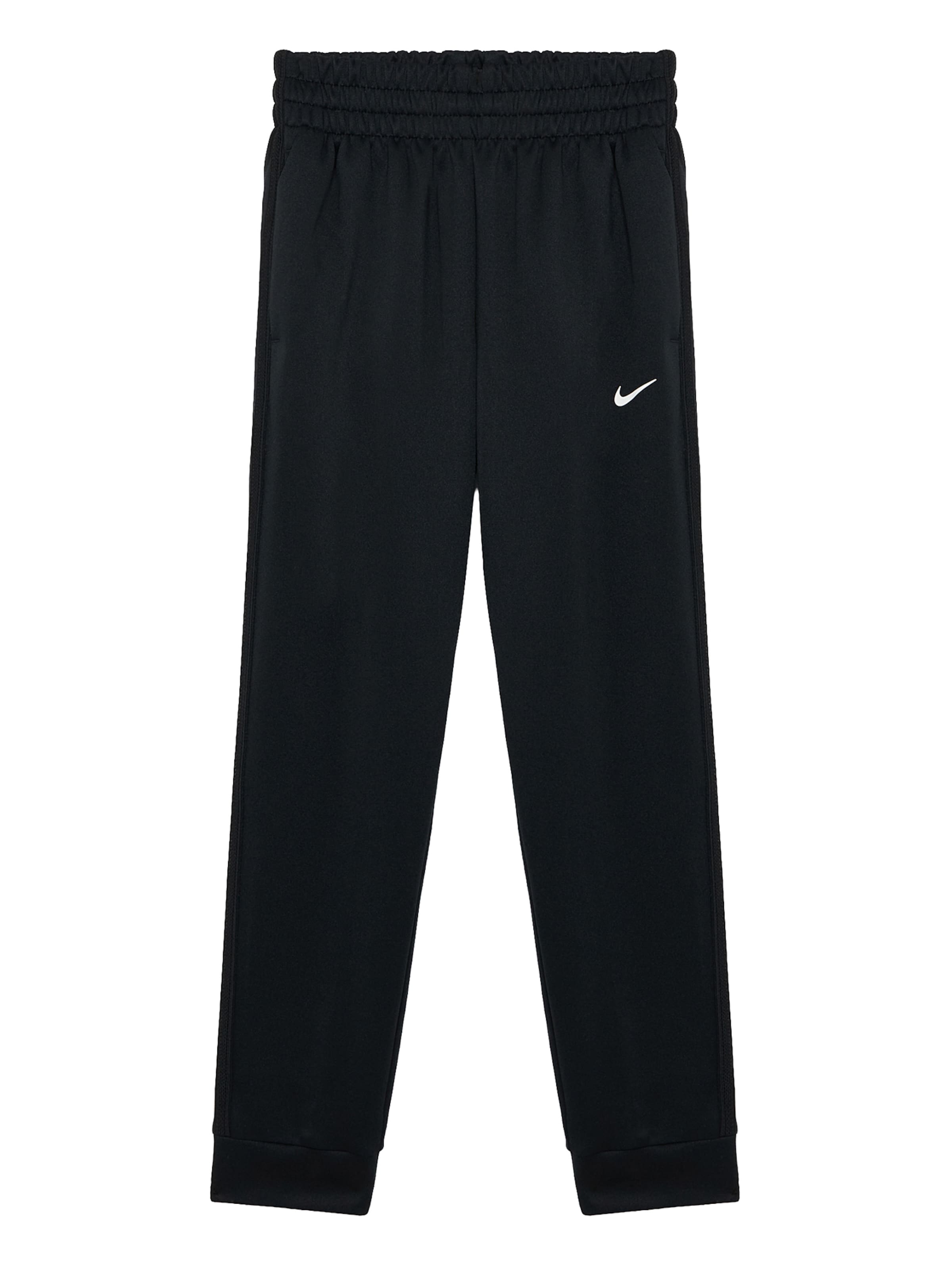 

NIKE Тренировочные штаны Regular в черном цвете