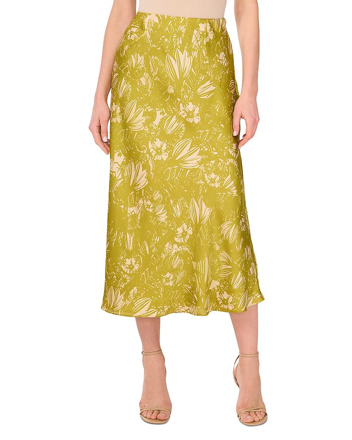 

Юбка миди по косой VINCE CAMUTO, зеленый