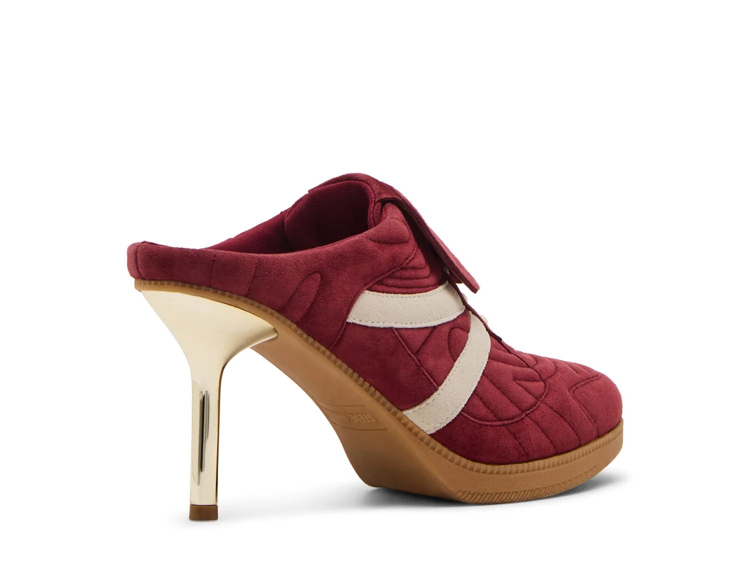 Туфли Steve Madden Kadin Mule, Burgundy Suede — фото 3