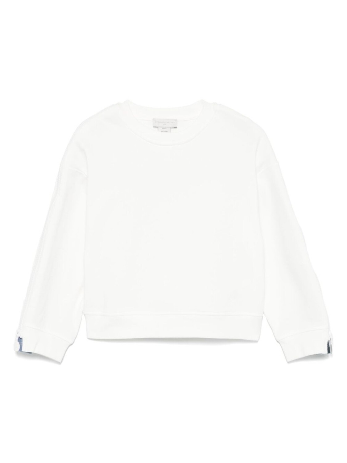 

Stella McCartney Kids толстовка с молниями, белый