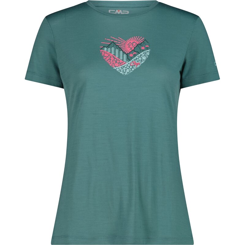 

Рубашка женская футболка Cmp, цвет agave e811