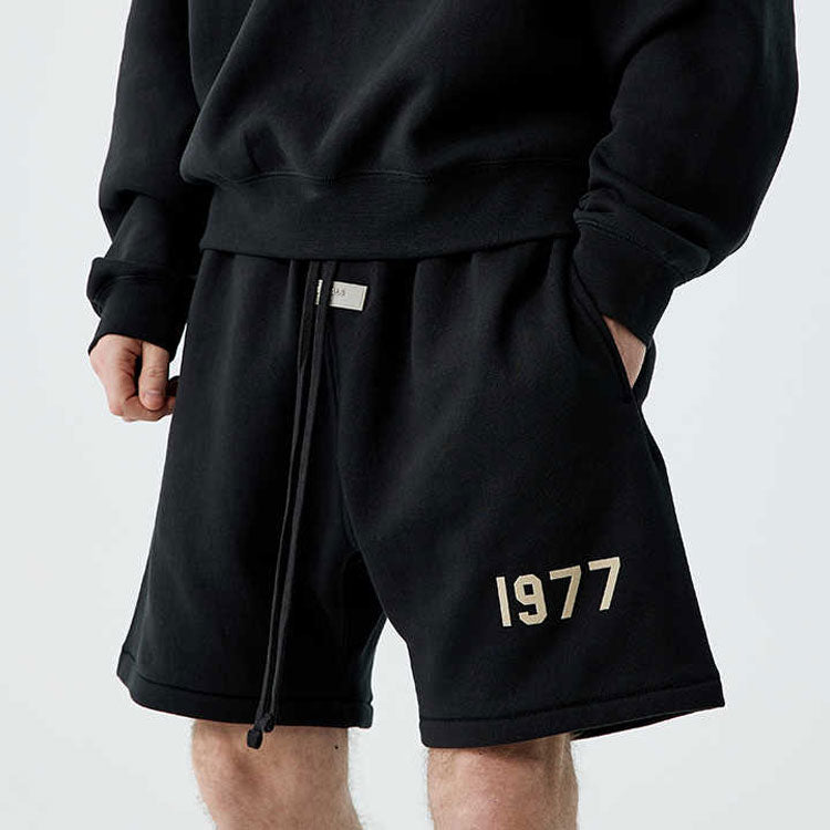 Спортивные шорты Fear of God Essentials SS22 Shorts 'Iron' FOG-SS22-124, черный — фото 4