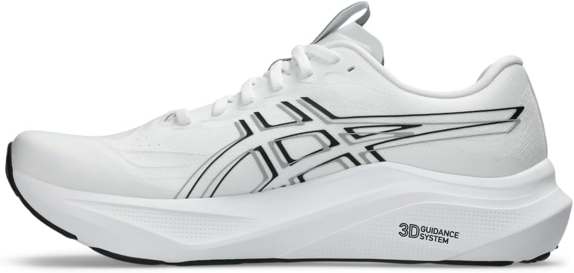 Беговые кроссовки ASICS GT-2000 14 для мужчин, белый/черный — фото 4