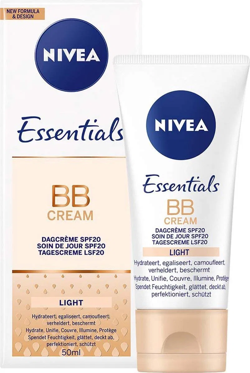 BB-крем NIVEA Essentials SPF 20 Light, 50 мл Nivea