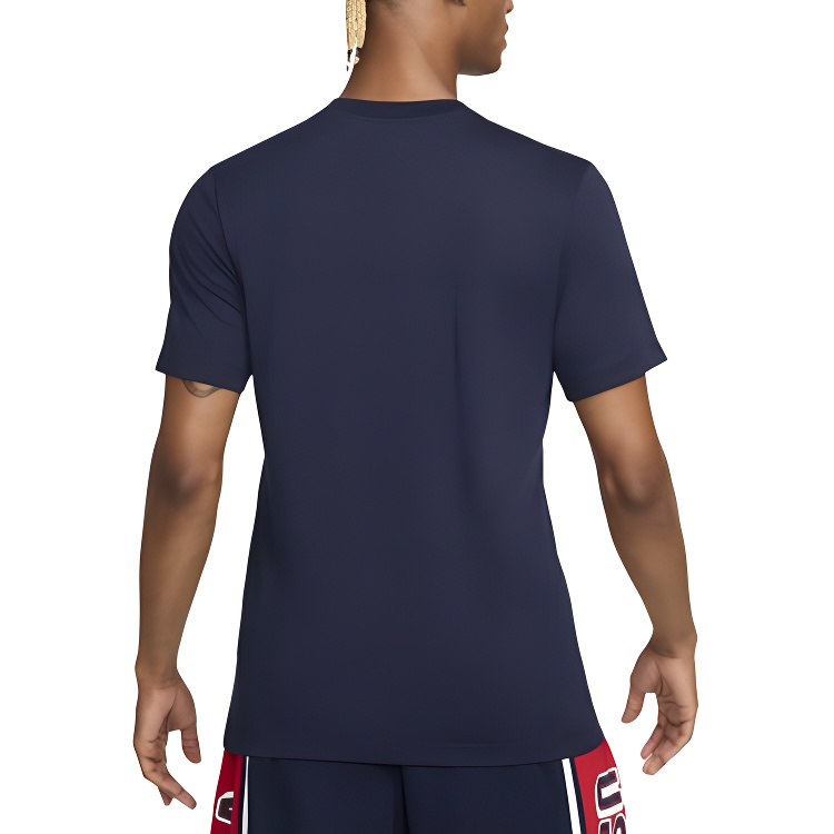 Футболка мужская обсидианового цвета Obsidian Nike, Obsidian Color — фото 3