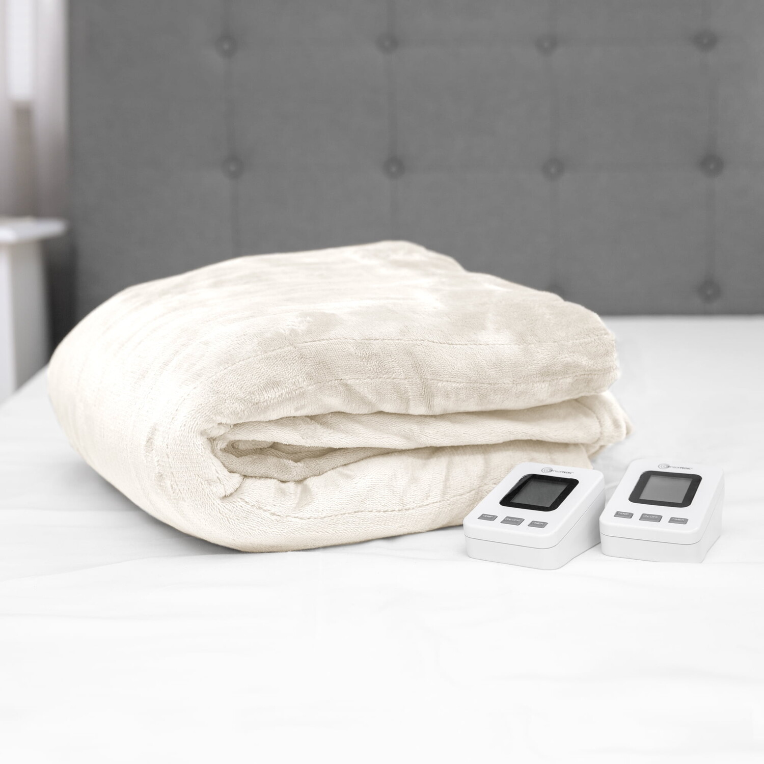 

Одеяло обогревающее с датчиком Pedic Queen Ivory SensorPedic
