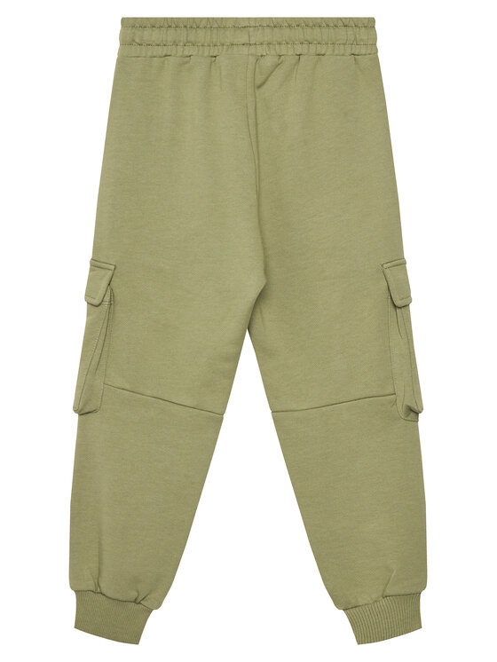 Спортивные брюки обычного кроя 3UNICF066 United Colors Of Benetton, зеленый — фото 2