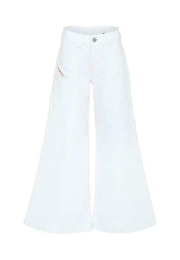 Расклешенные джинсы Diesel, White