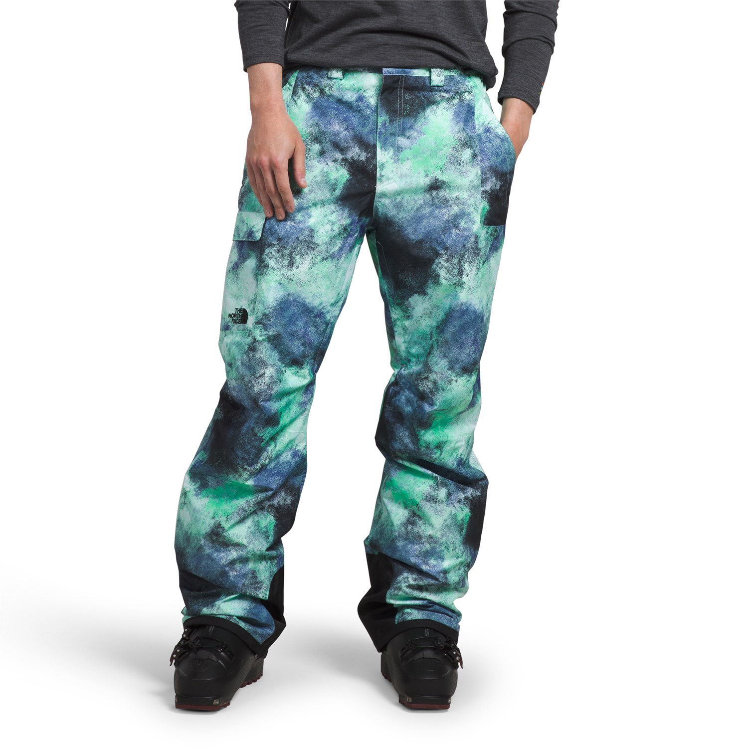 

Брюки The North Face Freedom Insulated Tall, цвет Icecap Blue/Faded Dye Camo Print