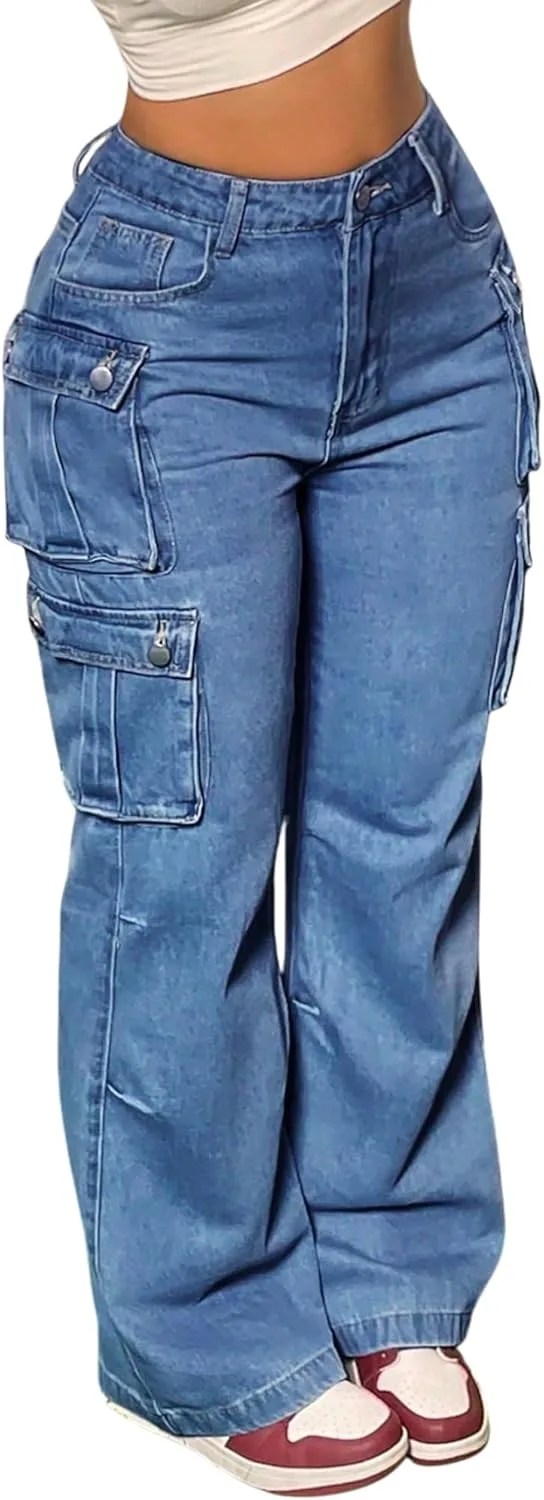 

Джинсы женские прямые широкие boyfriend с карманами Foresi