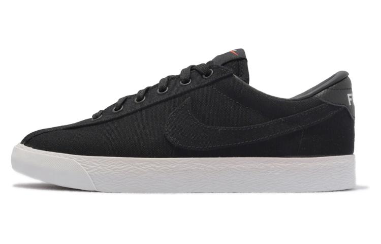 Nike Zoom Lauderdale Fragment Устойчивые к износу низкие детские скейтбординговые кроссовки черно-белые для подростков — фото 2