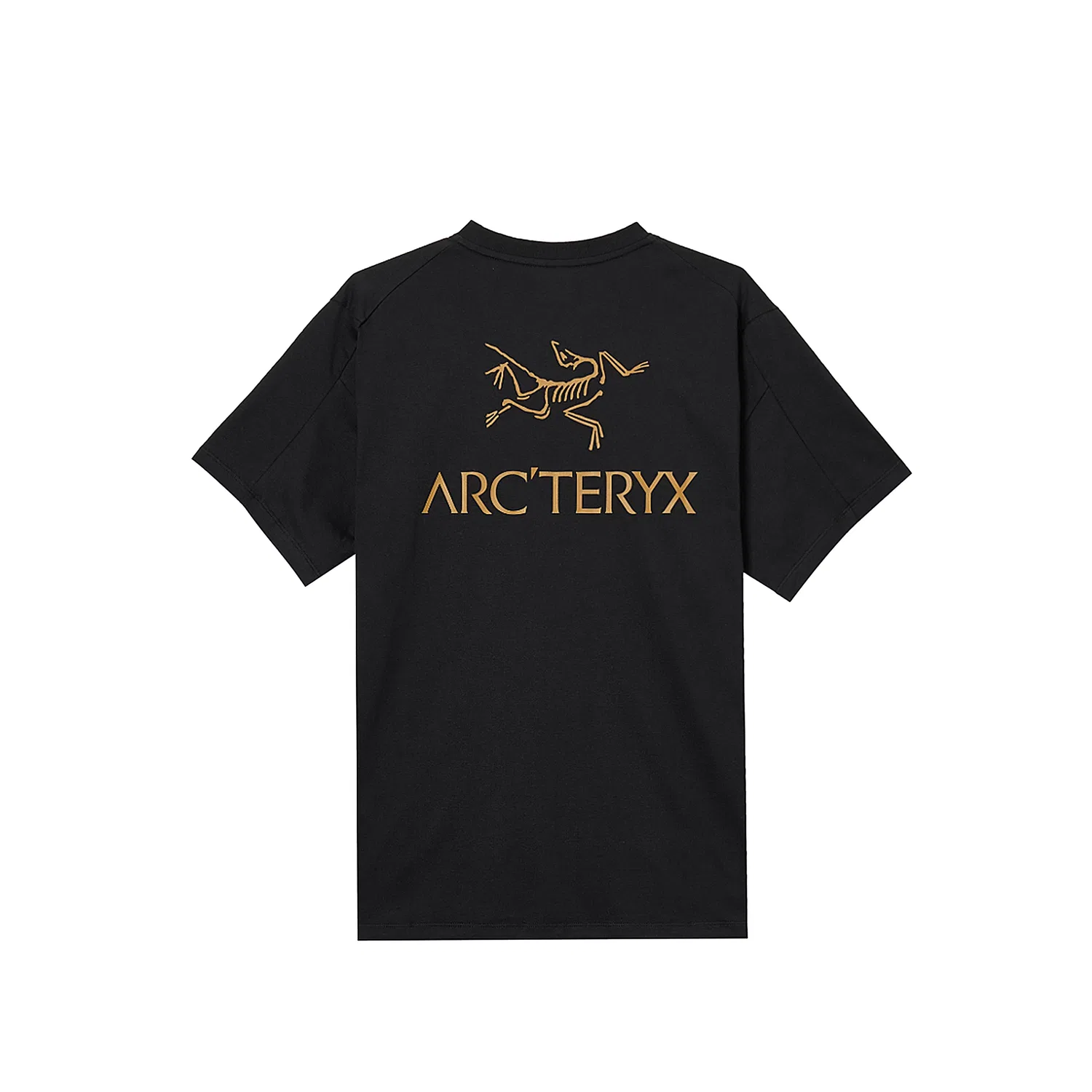 Футболка хлопковая свободного кроя Arcteryx KRAGG T Shirts черная — фото 3