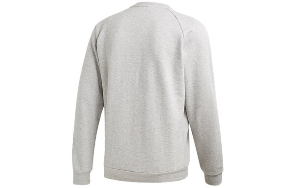 Толстовка soccer/football sports loose pullover light grey Adidas, серый — фото 2