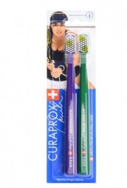 

Зубные щетки Curaprox CS 5460 Hingis Ultra Soft, 2 шт. Curaden